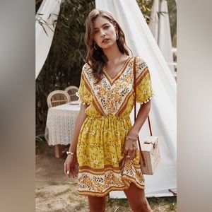 Summer Beach Mini Dress